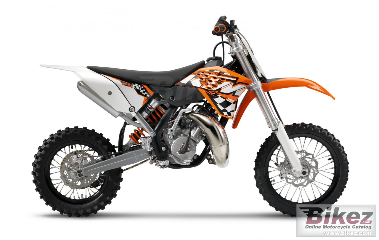Big KTM 65 sx picture and wallpaper from Bikez.com